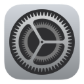 Apple, settings, configuration, control, gear, preferences ...